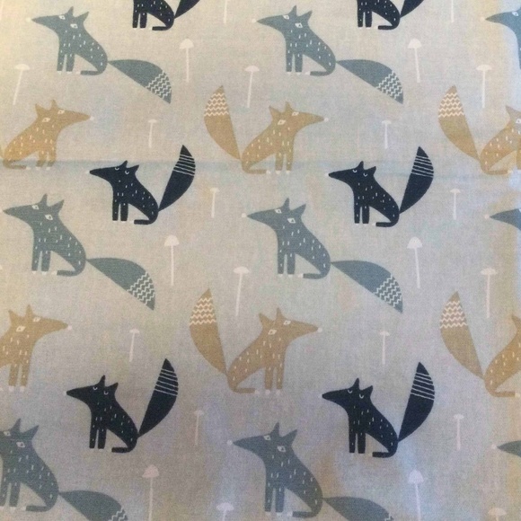 Decorator Fabric Fox Print Wild Thing Awandela 2 yds New - Picture 2 of 2